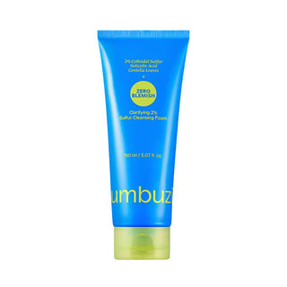Numbuzin Zero Blemish Clarifying 2% Sulfur Cleansing Foam 150ml